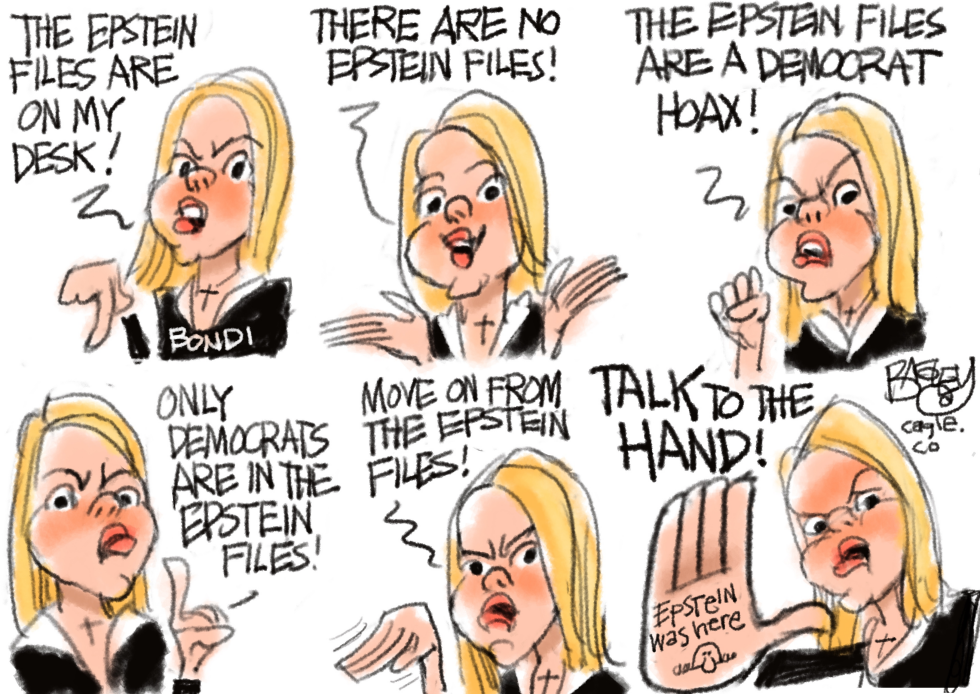 Pam Bondi issues shifting statements on Epstein files release