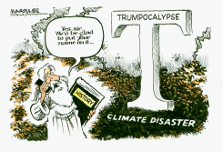 TRUMP OVERTURNS CLIMATE CHANGE POLICY by Jimmy Margulies