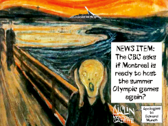 HOST THE SUMMER OLYMPICS by Terry Mosher