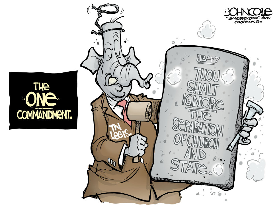TN Ten Commandments in public schools, buildings
