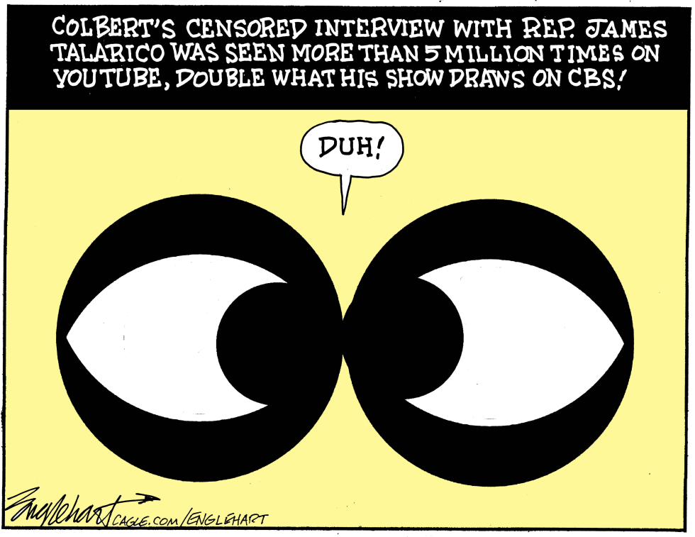 CBS Censors Colbert Interview