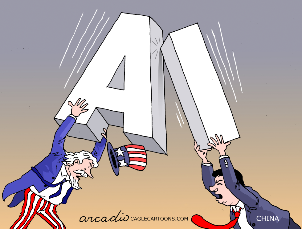 US and China Strain to Lead in the AI Race