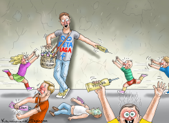 STUPIDITY STREET OF THE MAGA GOVERNMENT by Marian Kamensky
