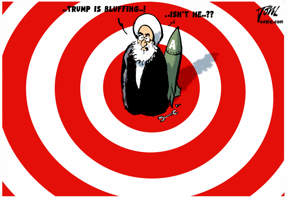 Iran in Trumps bulls eye