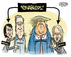 EPSTEIN'S AND TRUMP'S ENABLERS by John Cole