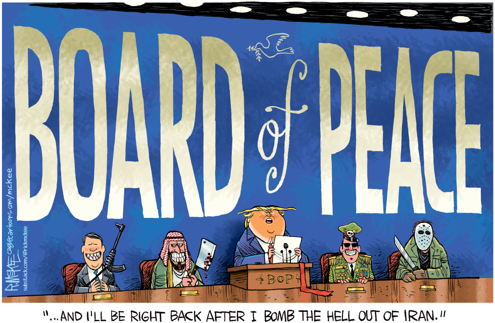 Trump Takes A Break From Board Of Peace
