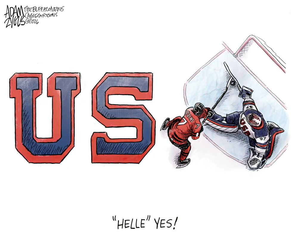 Hellebuyck Steals Gold