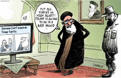 MEANWHILE IN IRAN by Patrick Chappatte