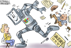 AI CARICATURES  by Jeff Koterba