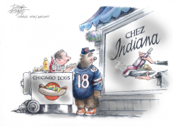 CHICAGO BEARS POSSIBLE MOVE TO INDIANA by Dick Wright