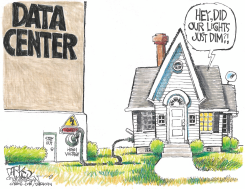 AI DRIVING UP ENERGY COSTS by John Darkow