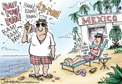 MEXICAN VACATION by Joe Heller