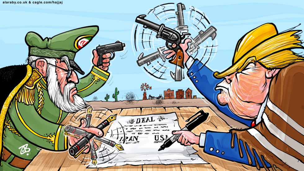 Quick Draw Duel Trump Iran Talks Bluff War Peace
