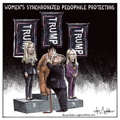 ESPTEIN WINS ALL THE OLYMPIC MEDALS by Michael de Adder