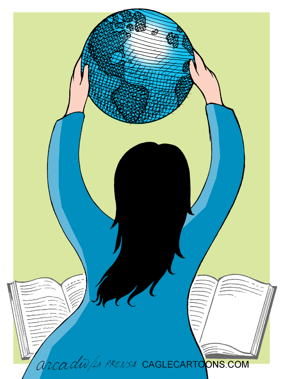 La mujer protagonista del mundo