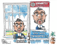 UNWANTED BY THE FBI by John Darkow