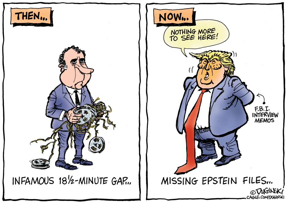 F.B.I. memos missing from Epstein files