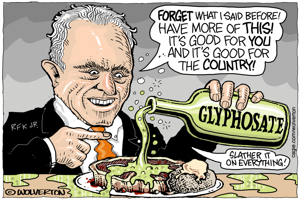 RFK Jr. Eats Glyphosate