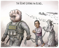 LED ASTRAY by Adam Zyglis