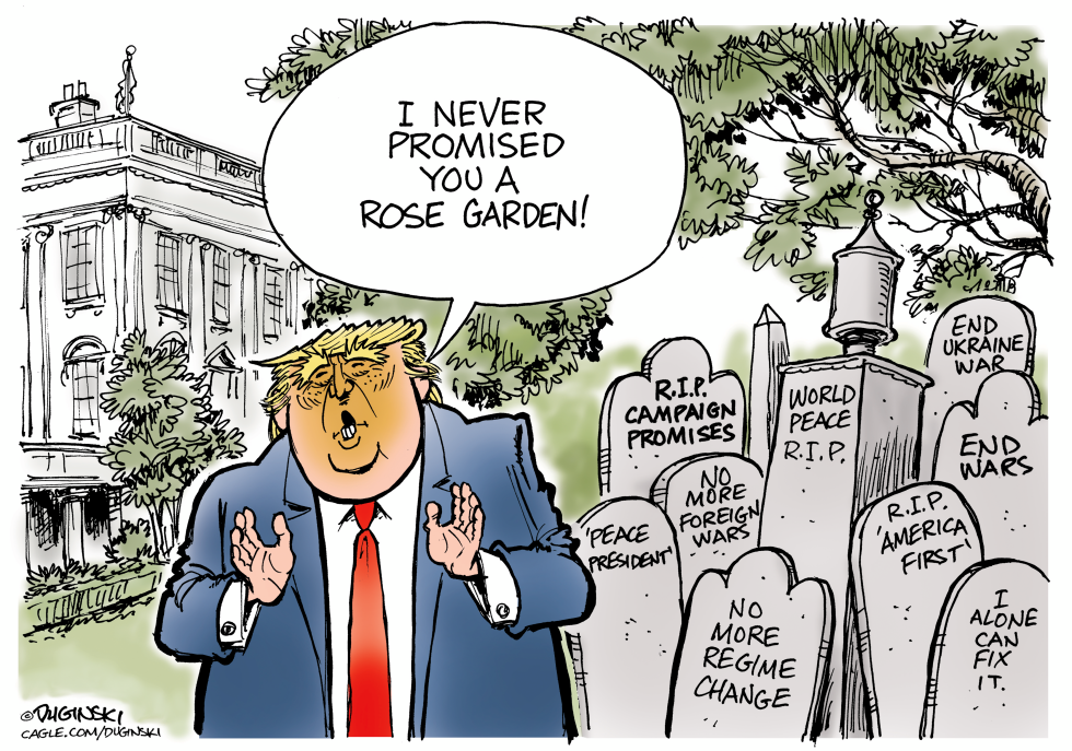 The Peace President launches another war