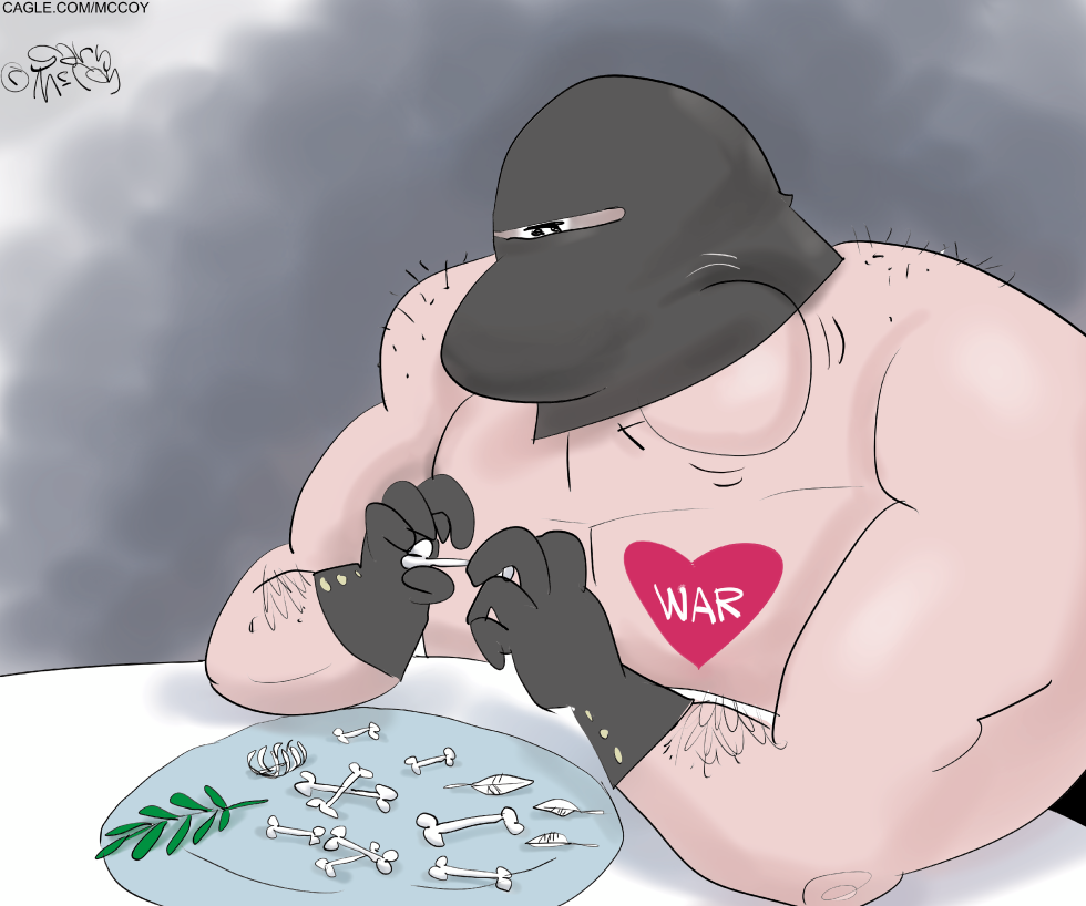 War Feasting On Peace