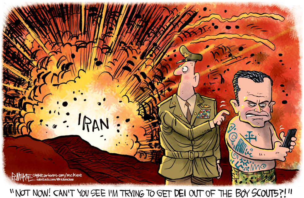 Hegseth Peace With Boy Scouts War With Iran