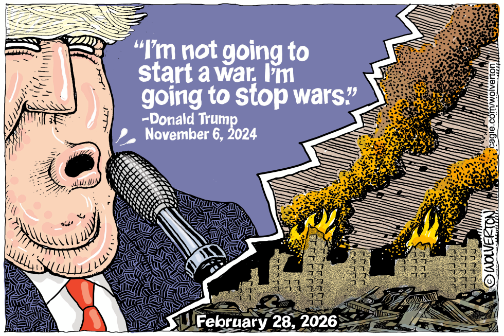 Trump Breaks No War Promise