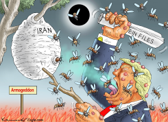 ARMAGEDDONIST TRUMP by Marian Kamensky