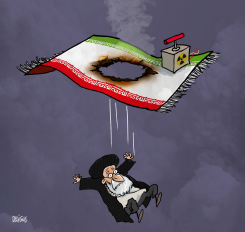KHAMENEI DOWN by Frederick Deligne