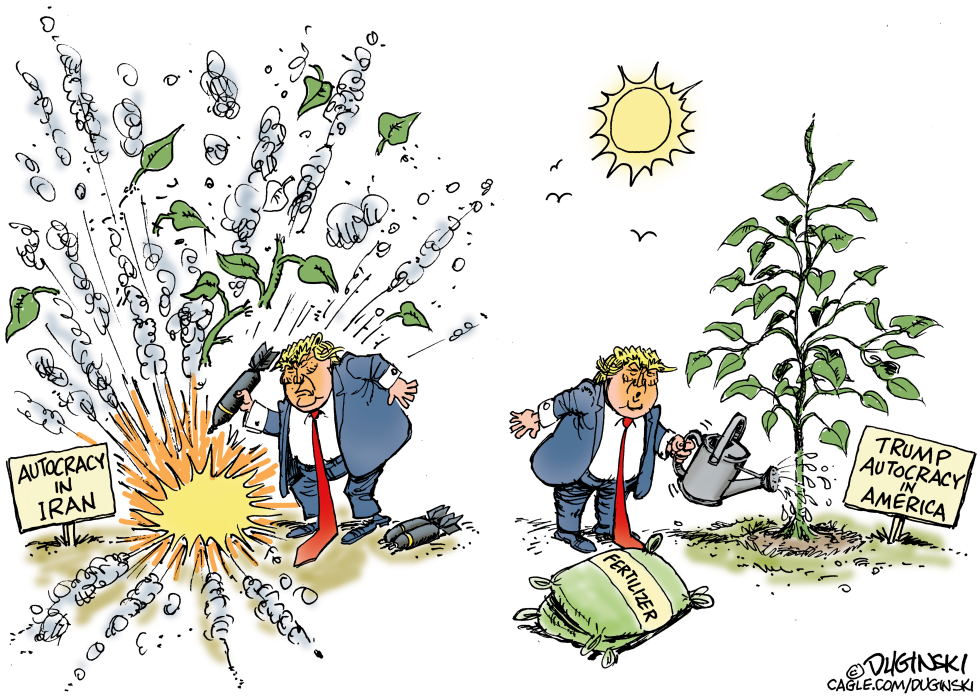 Autocracies in Iran and Trump's America