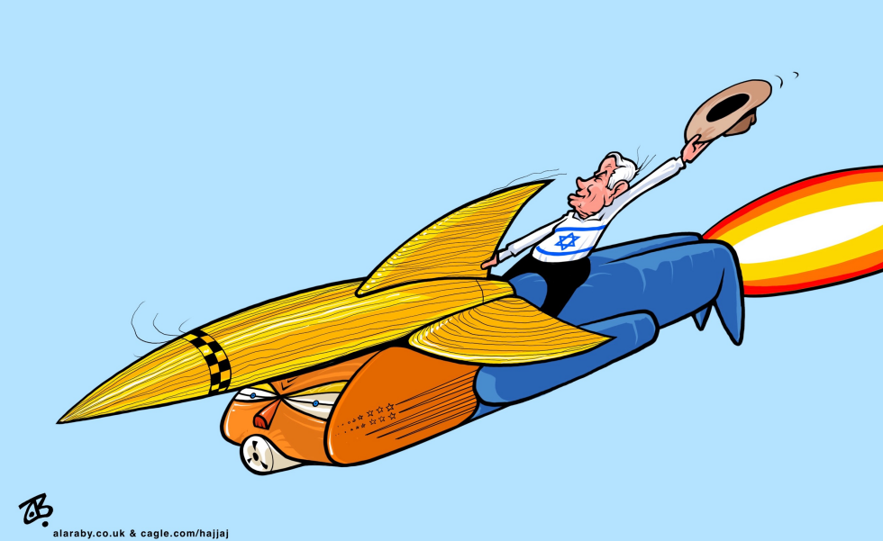 Bibi Netanyahu Trump War on Iran StrangeLove Bomb
