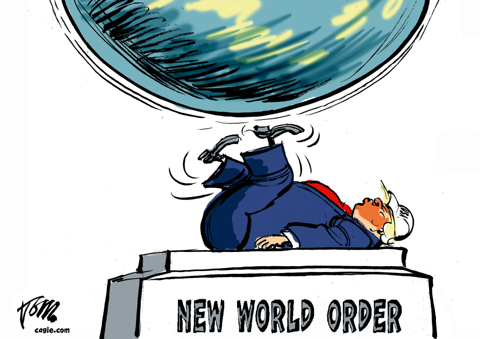 Trump spins the world