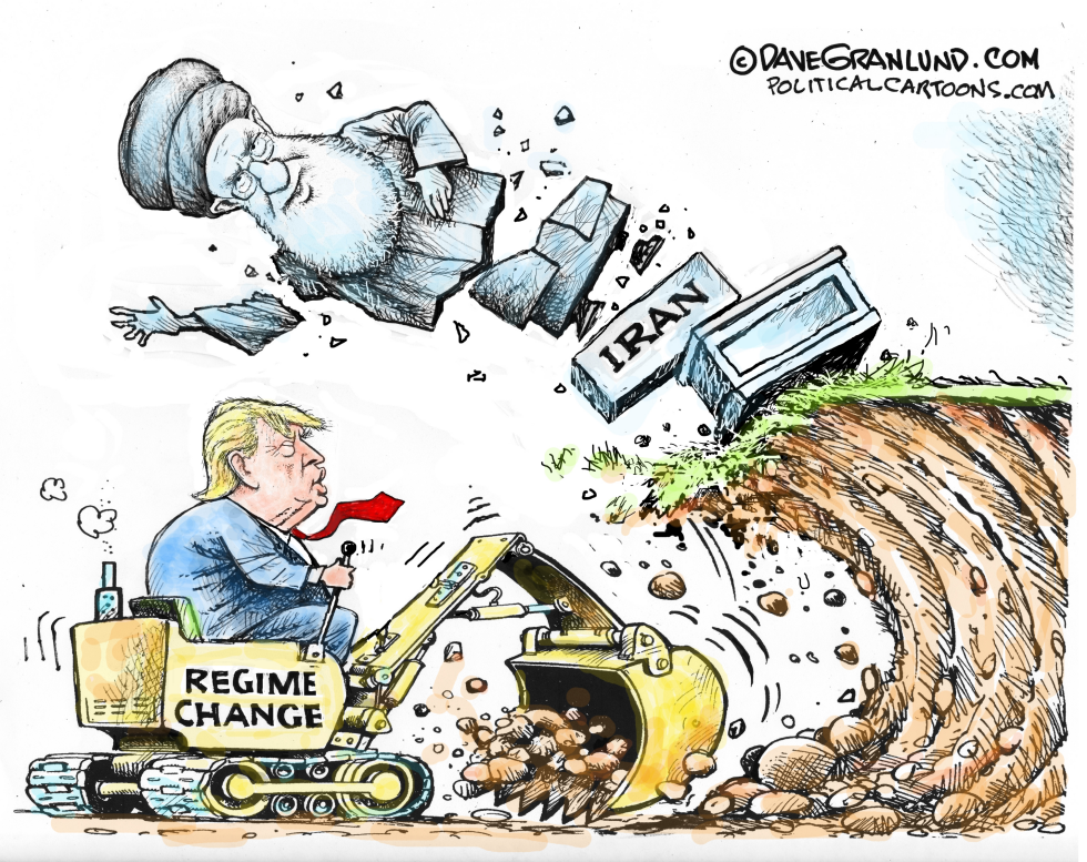 Iran leader toppled