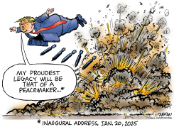 TRUMP\'S BROKEN PEACEMAKER PROMISE by Paul Duginski