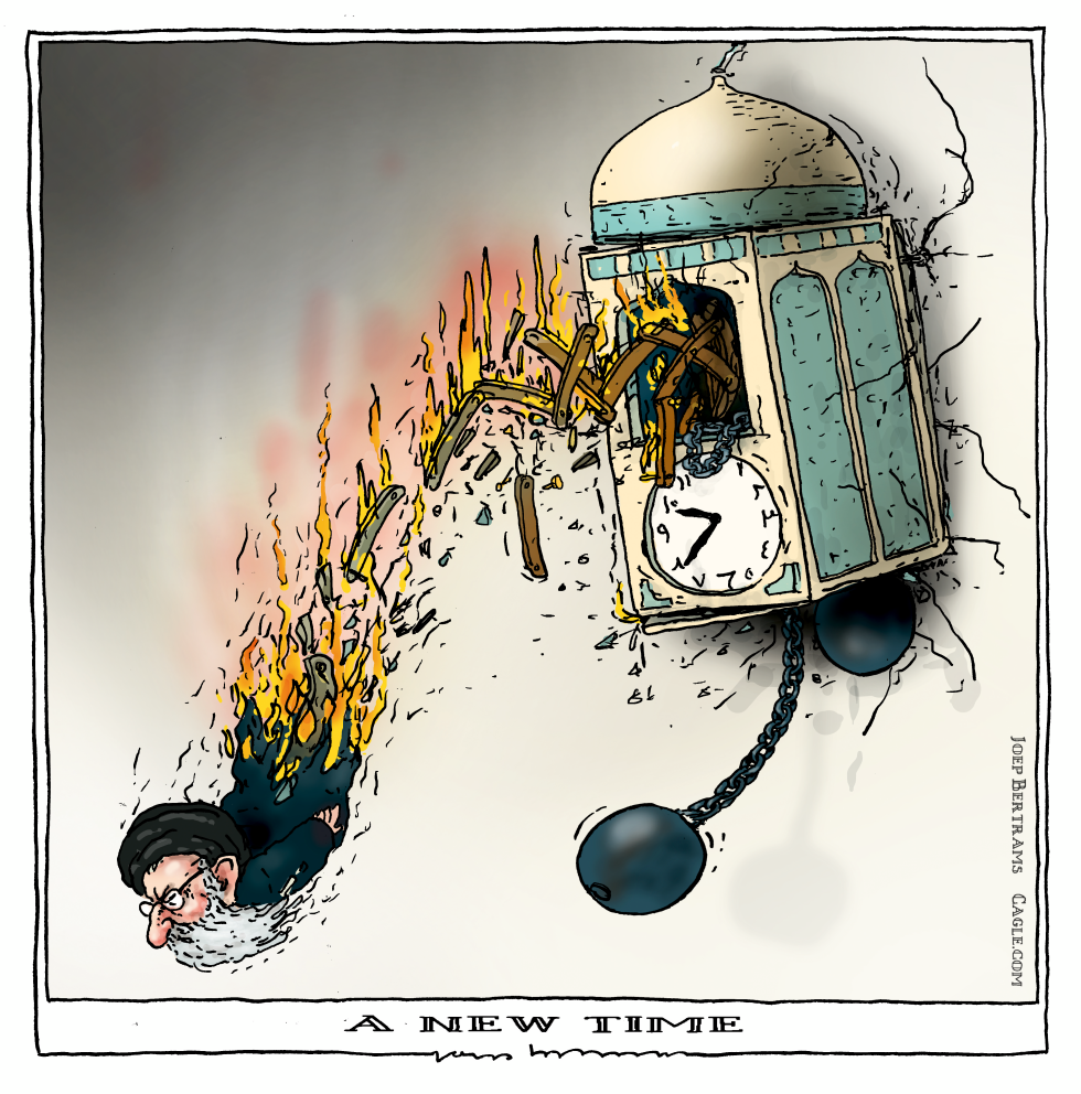 Iranian cuckoo clock break down