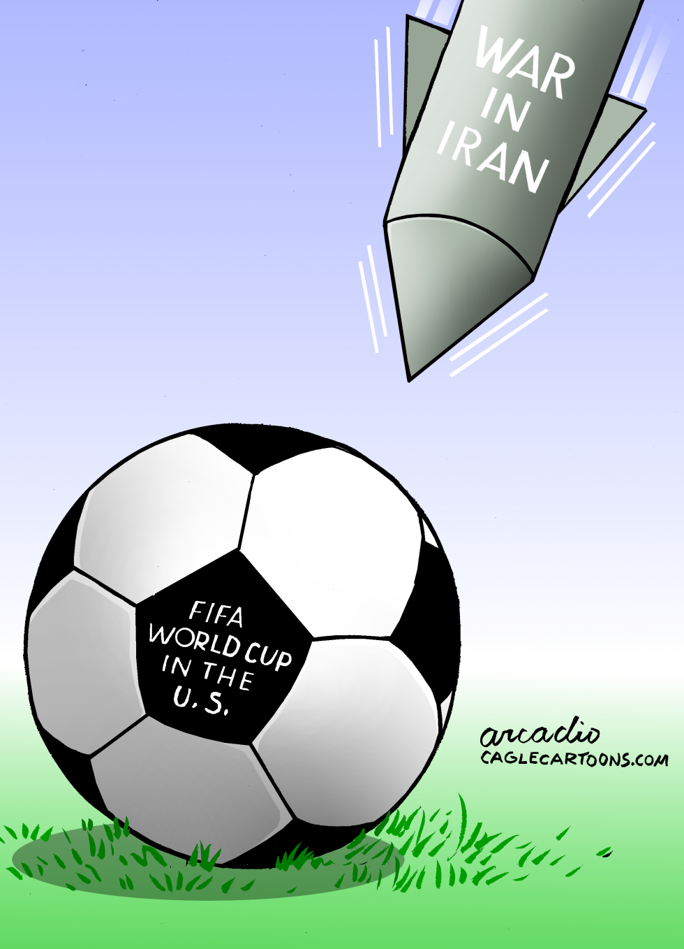 Iran Conflict Missile Threatens 2026 FIFA World Cup in US