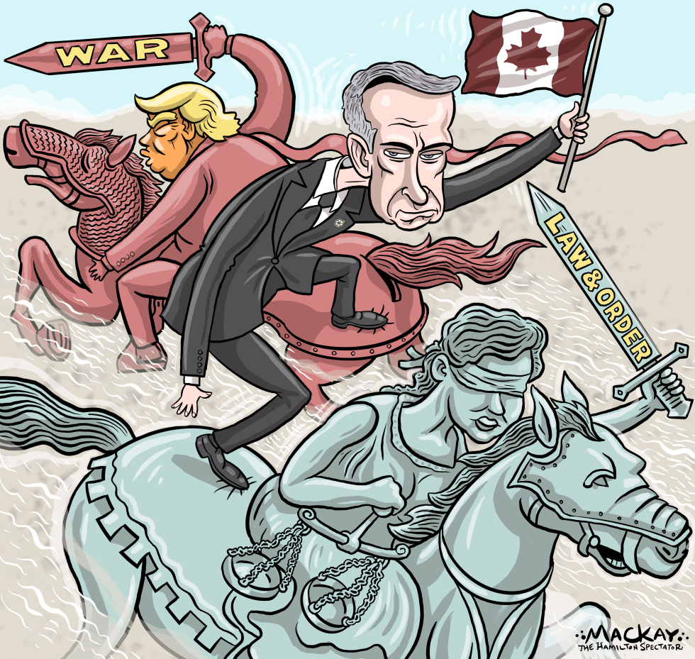 Mark Carney straddles order and war with Iran