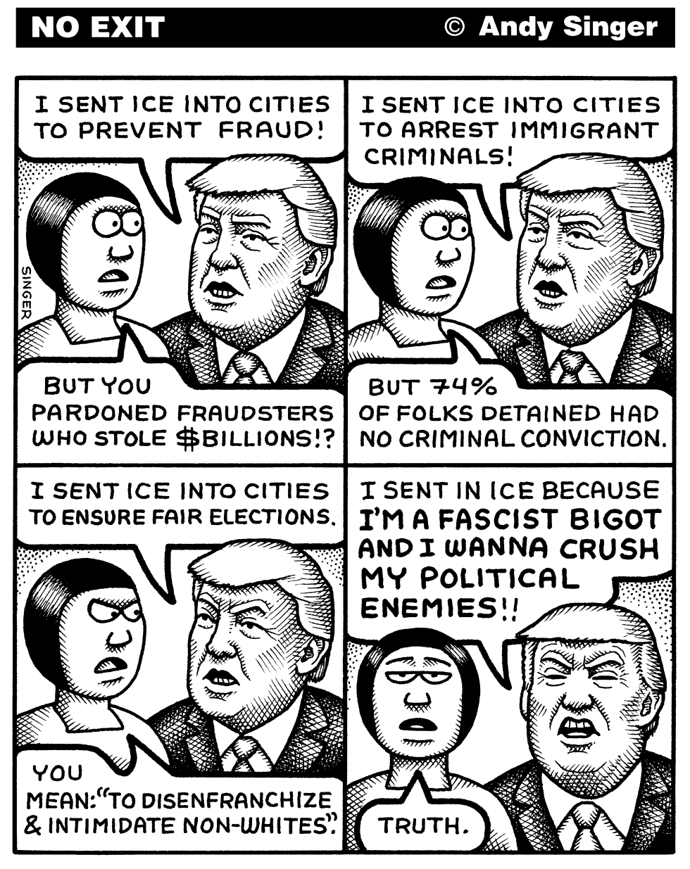 Trump Rationale for ICE Surges
