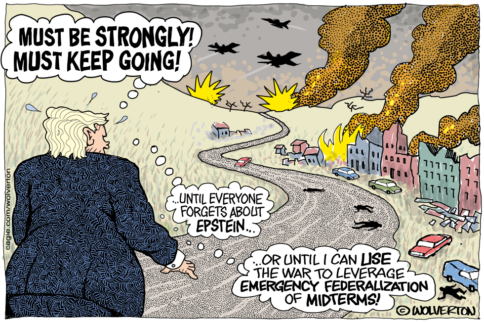 Trump Strongly Walks Road of War in Iran