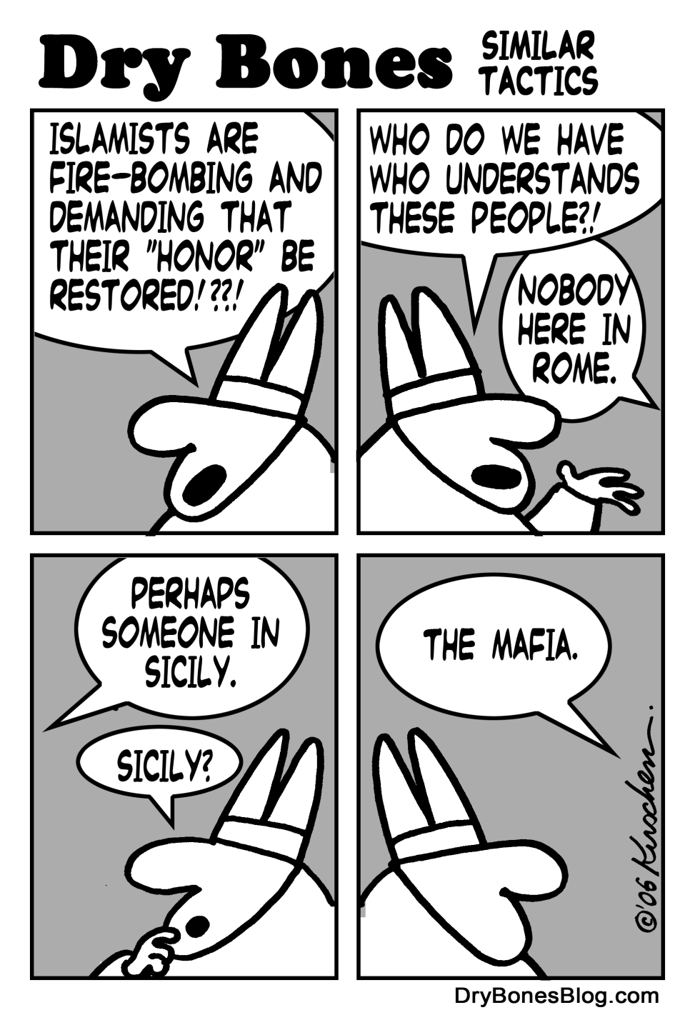 Correction Pope Islamists and Mafia