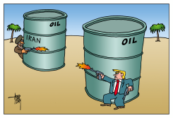 SHOOT OUT IN OIL REGION by Arend van Dam