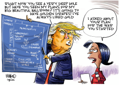TRUMP HAS A PLAN by Dave Whamond