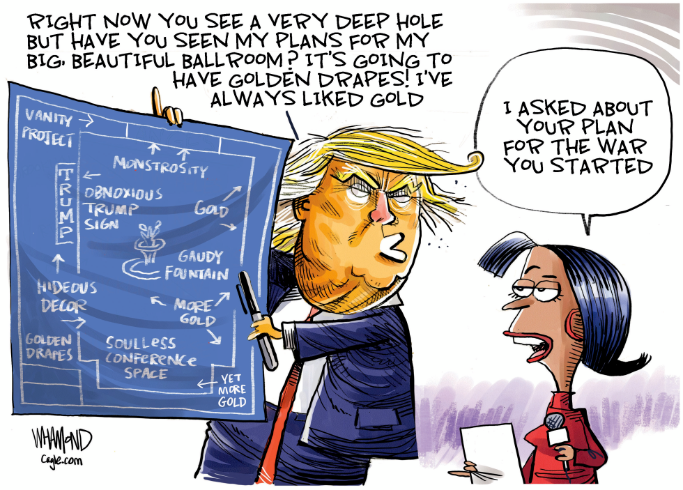 Trump's 'Plan' for War? More Like a Gilded Hole in the Ground