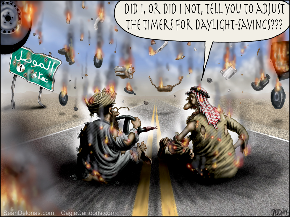 Daylight Savings War, Previous Cartoon