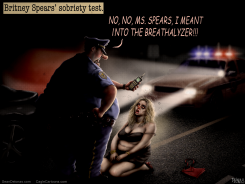 BRITNEY SPEARS DUI ARREST by Sean Delonas