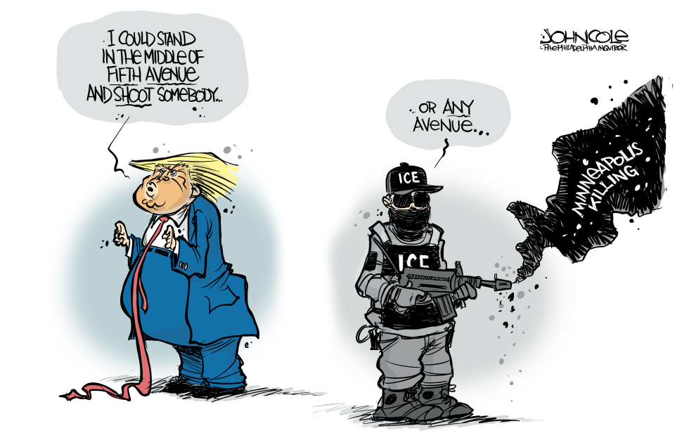 Trump and ICE shoot in broad daylight