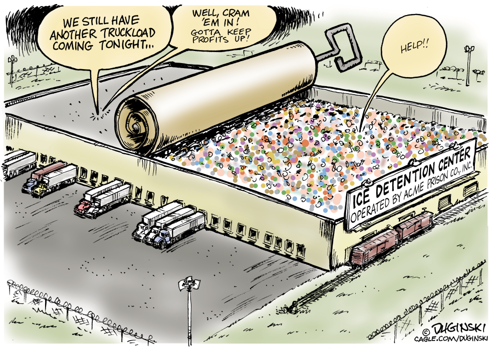 ICE buying warehouses for detention centers