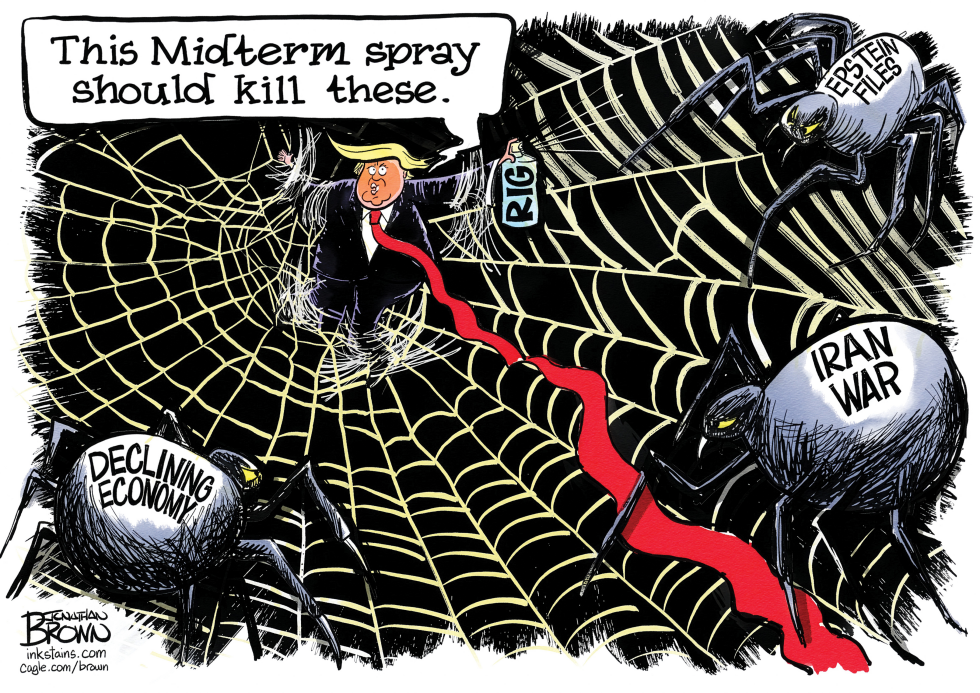 Trump hopes midterm rigging will kill problems