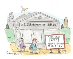 DEPARTMENT OF JUSTICE by Harley Schwadron