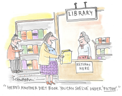 DIET BOOKS by Harley Schwadron